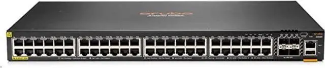 Alt view image 4 of 8 - HPE Aruba 6200F 48G Class4 PoE 4SFP+ 740W Switch - switch - 52 ports -  (JL728A)