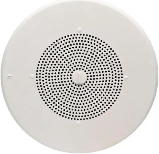 Alt view image 10 of 10 - Valcom VIP-120A One-Way IP 8" Ceiling Spkr, Part No# VIP-120A