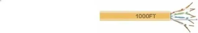Alt view image 6 of 9 - Black Box EYN866A-PB-1000 1000ft GigaTrue 550 CAT6 550-MHz Bulk Cable Orange