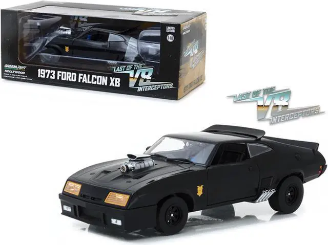 Alt view image 7 of 10 - 1973 Ford Falcon XB Black "Last of the V8 Interceptors" (1979) Movie 1/18 Diecast Model Car by Greenlight