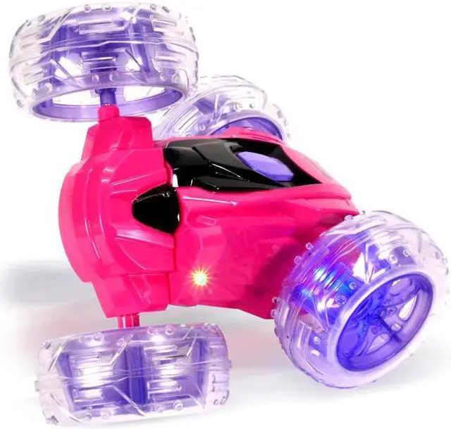 Alt view image 5 of 7 - Contixo SC3 Remote Control Car RC Cars Stunt Car Toy, 4WD 2.4Ghz Double Sided 360° Rotating RC Car with Headlights, Kids Xmas Toy Cars for Boys/Girls