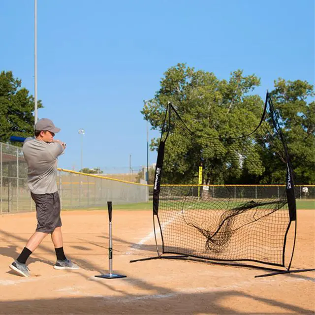 Alt view image 6 of 7 - Champion Sports RBM77 Rhino Portable Training Net - 7 ft x 7 ft