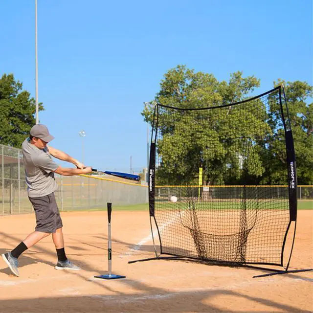 Alt view image 7 of 7 - Champion Sports RBM77 Rhino Portable Training Net - 7 ft x 7 ft