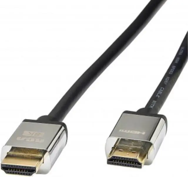 Alt view image 5 of 8 - RCA DH6UDE Ultra-Thin Ultra-High-Speed 8K HDMI Cable (6 Feet)