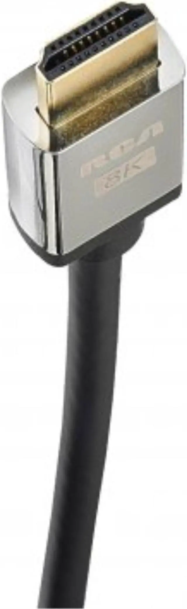 Alt view image 7 of 8 - RCA DH6UDE Ultra-Thin Ultra-High-Speed 8K HDMI Cable (6 Feet)