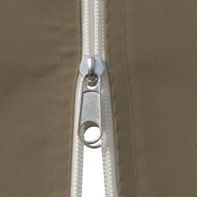 Alt view image 9 of 13 - vidaXL Garden Marquee with Curtains 13.1'x9.8' Taupe Outdoor Patio Sunshade