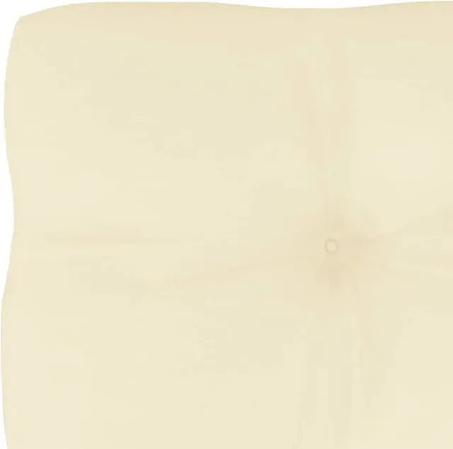 Alt view image 10 of 13 - vidaXL Chair Cushion Outdoor Patio Pallet Seat Cushion Sofa Pad Cream Fabric