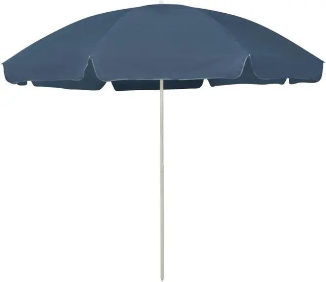 Alt view image 7 of 12 - vidaXL Garden Parasol with Aluminium Pole 270x246 cm Terracotta