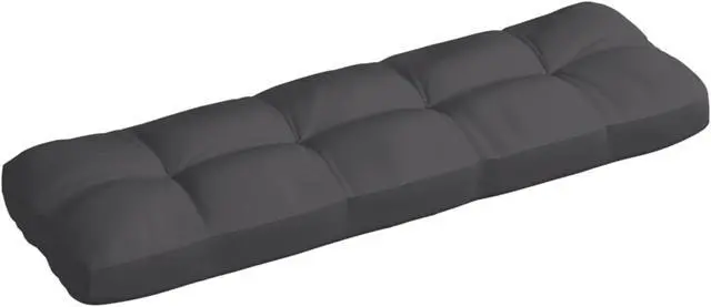 Main image of vidaXL Chair Cushion Outdoor Pallet Seat Cushion Sofa Pad Anthracite Fabric