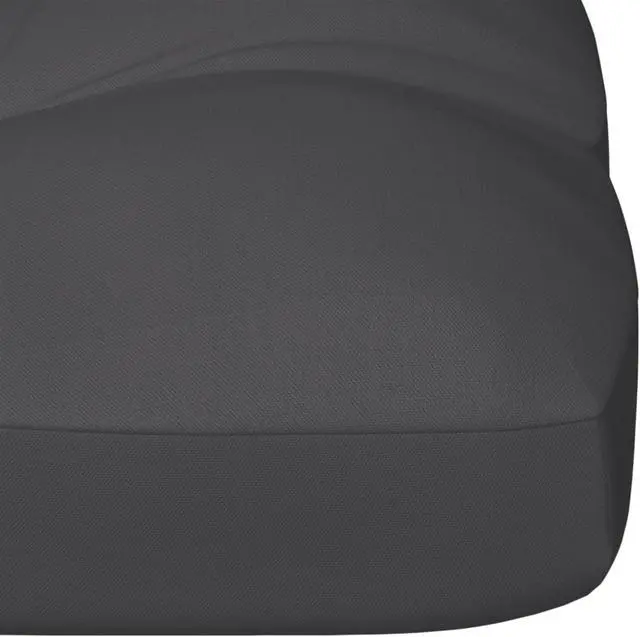 Alt view image 4 of 15 - vidaXL Chair Cushion Outdoor Pallet Seat Cushion Sofa Pad Anthracite Fabric