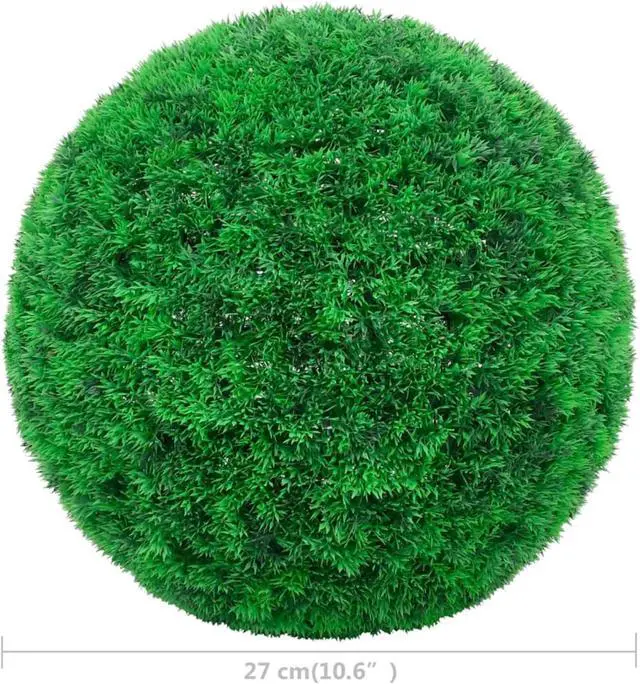 Alt view image 8 of 11 - vidaXL Artificial Boxwood Balls 2 pcs 10.6"