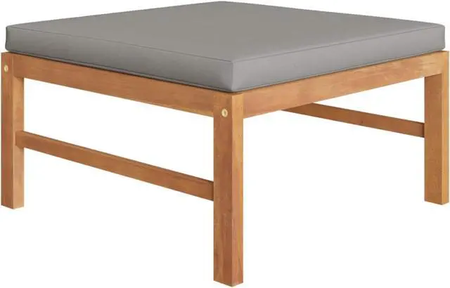 Alt view image 9 of 18 - vidaXL Patio Lounge Set 3 Piece Outdoor Patio Corner Seat Solid Teak Wood