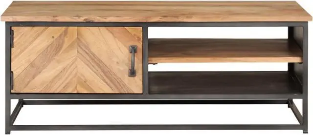 Alt view image 10 of 13 - vidaXL Coffee Table Wooden End Table Side Table Solid Wood Acacia 35.4 Inch