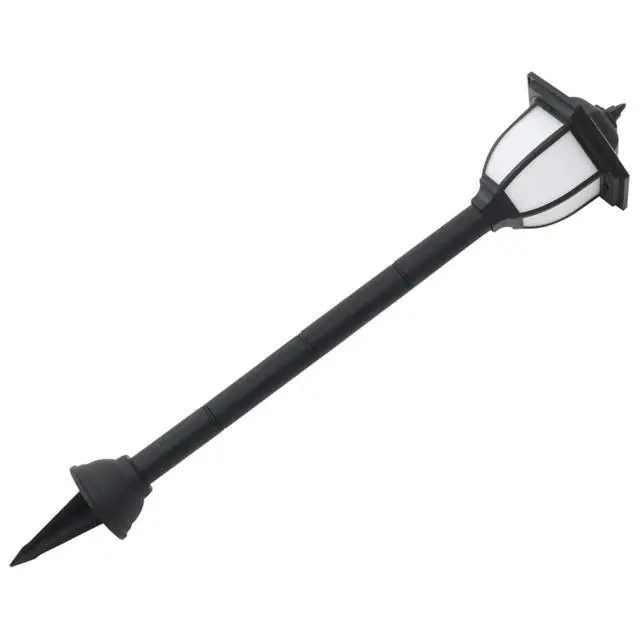 Alt view image 13 of 14 - vidaXL Outdoor Pathway Light LED Solar Walkway Light with Ground Spike 3 pcs