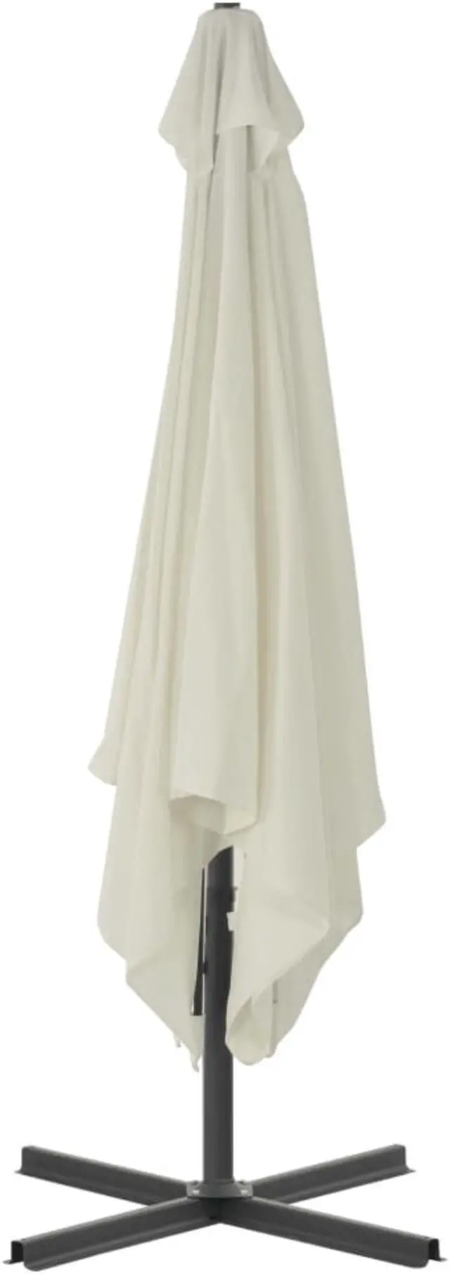 Alt view image 11 of 14 - vidaXL Garden Parasol with Metal Pole 390 cm Terracotta