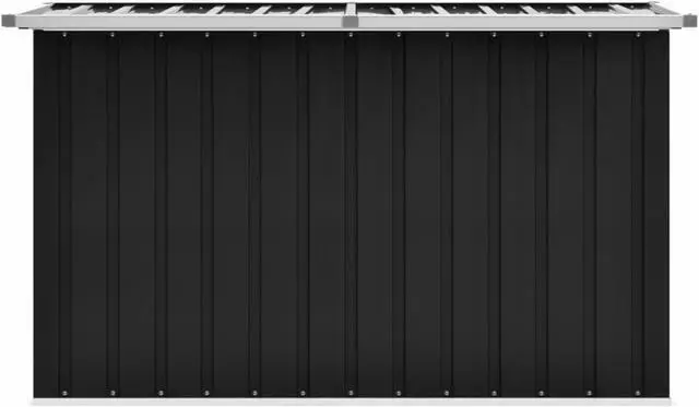Alt view image 9 of 20 - vidaXL Outdoor Storage Box Deck Box with Lid Outdoor Patio Cabinet Anthracite