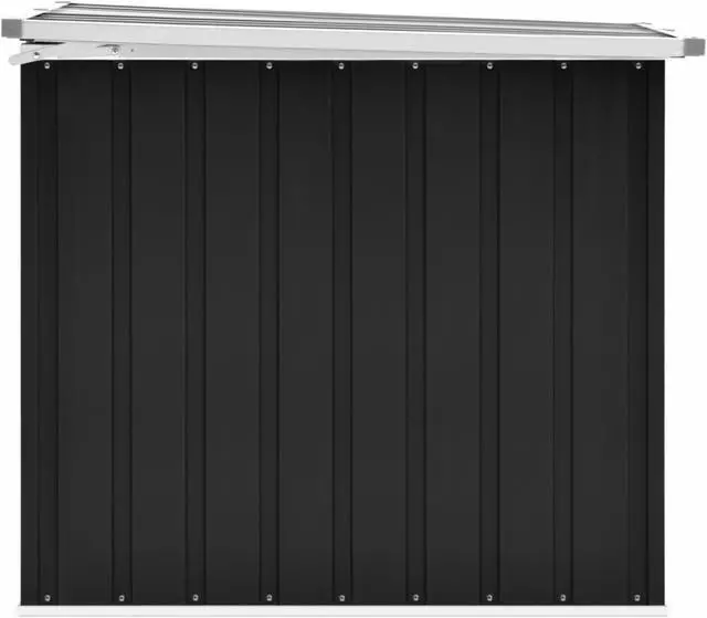 Alt view image 11 of 20 - vidaXL Outdoor Storage Box Deck Box with Lid Outdoor Patio Cabinet Anthracite
