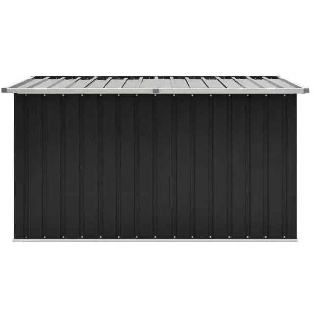 Alt view image 12 of 14 - vidaXL Outdoor Storage Box Deck Box with Lid Outdoor Patio Cabinet Anthracite