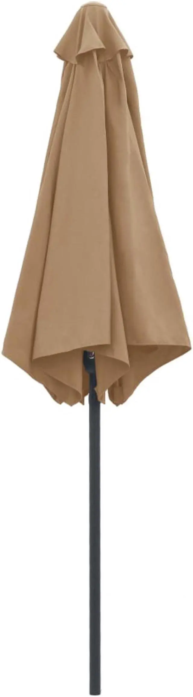 Alt view image 12 of 13 - vidaXL Garden Parasol with Pole 210x140 cm Anthracite