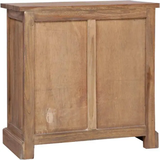 Alt view image 5 of 17 - vidaXL Side Cabinet 23.6"x11.8"x23.6" Solid Teak