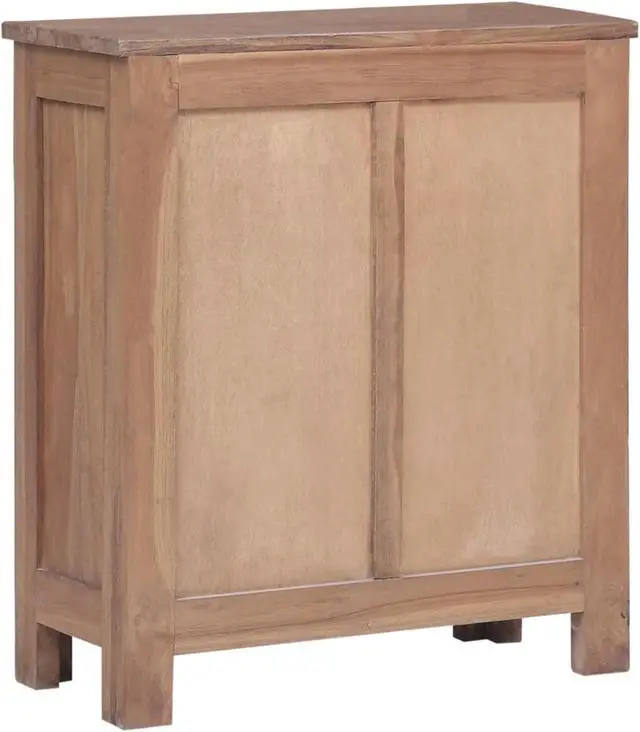 Alt view image 11 of 13 - vidaXL Sideboard Console Table with 2 Drawers and 2 Doors Solid Wood Teak