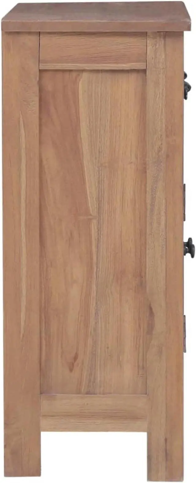 Alt view image 12 of 13 - vidaXL Sideboard Console Table with 2 Drawers and 2 Doors Solid Wood Teak