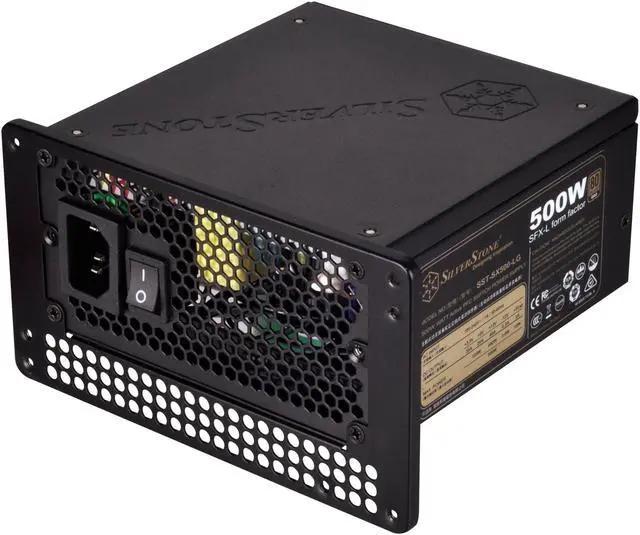 Alt view image 4 of 16 - silverstone technology sfx to atx power supply adapter in black pp08busa
