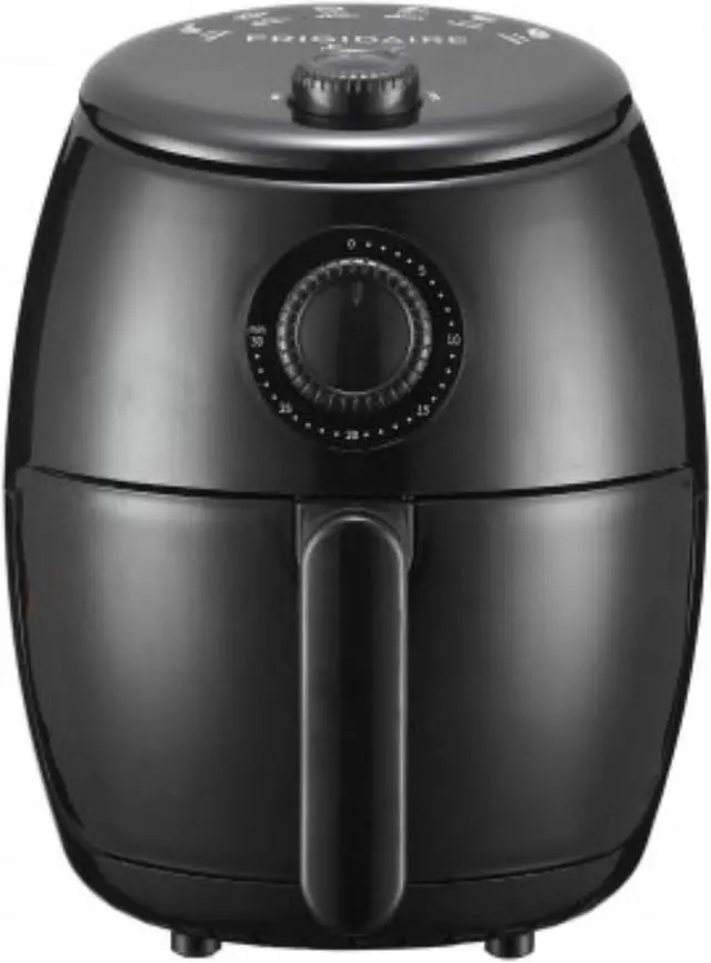 Main image of Frigidaire EAF180-BLACK 1.8-Quart 800-Watt Countertop Electric Air Fryer with Timer (Black)