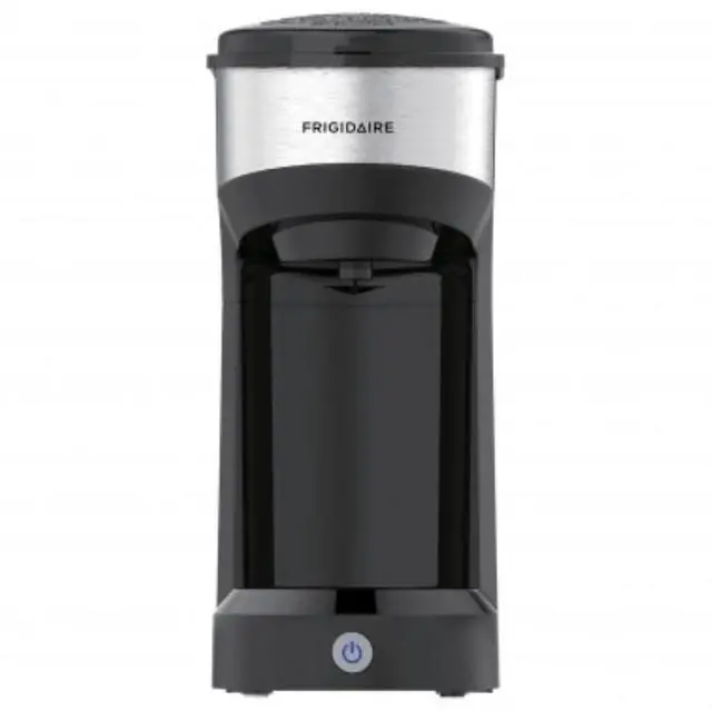 Alt view image 9 of 10 - Frigidaire ECMK103 1 C Single Serve Coffee Maker w/ Fast Brew Technology, Black