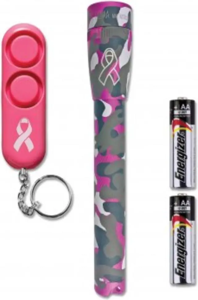 Alt view image 5 of 11 - Maglite Mini Maglite PRO LED Flashlight & Sabre Personal Alarm  (155-000-508)