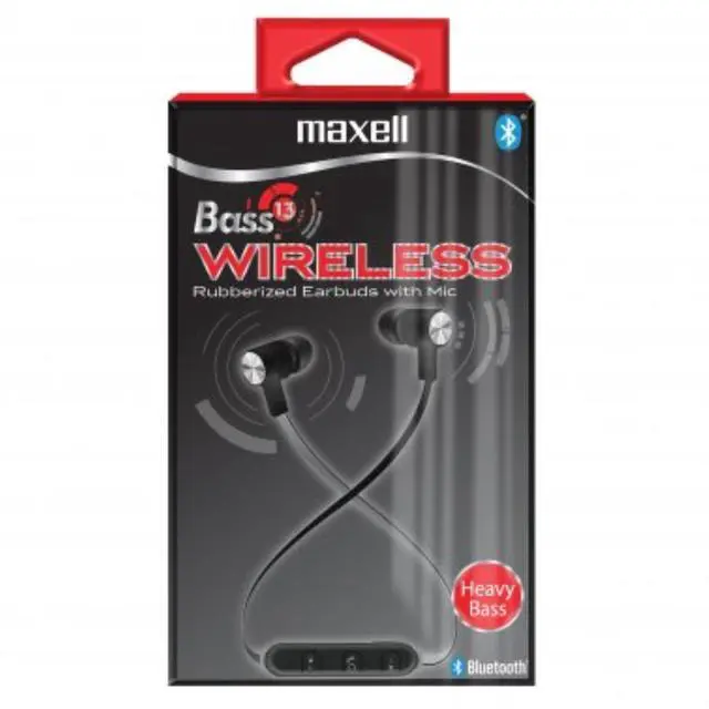 Alt view image 4 of 16 - Maxell Bass13 Earset