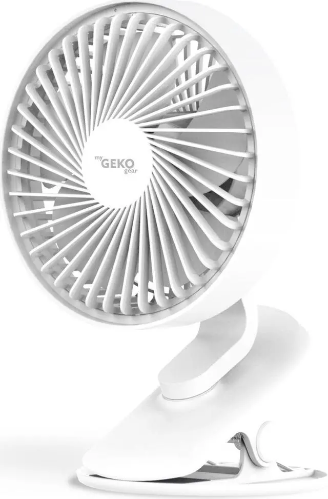 Alt view image 8 of 16 - myGEKOgear Cyclone Fan Wireless Clip Fan with LED Light