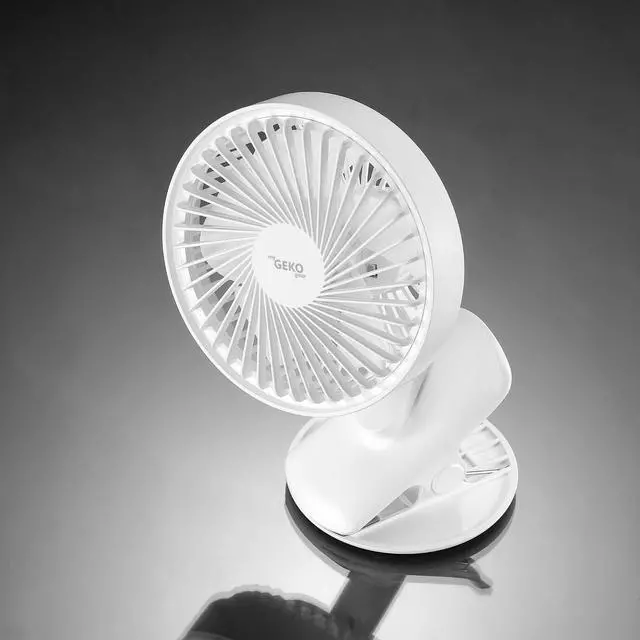 Alt view image 10 of 16 - myGEKOgear Cyclone Fan Wireless Clip Fan with LED Light