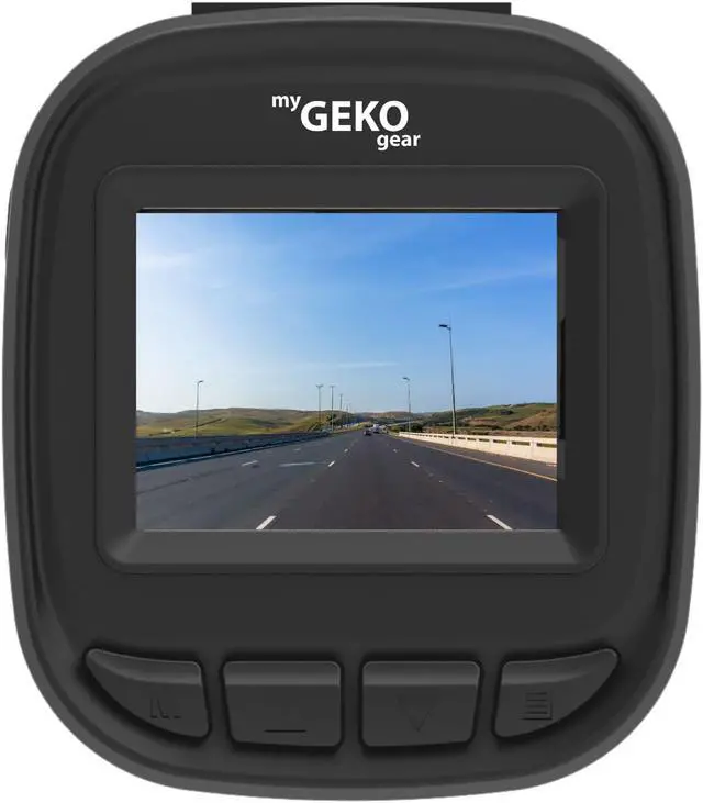 Alt view image 6 of 20 - myGEKOgear Orbit 132 1080p Wi-Fi Dash Cam with Blind Spot Mirrors and 8GB MicroSD Card