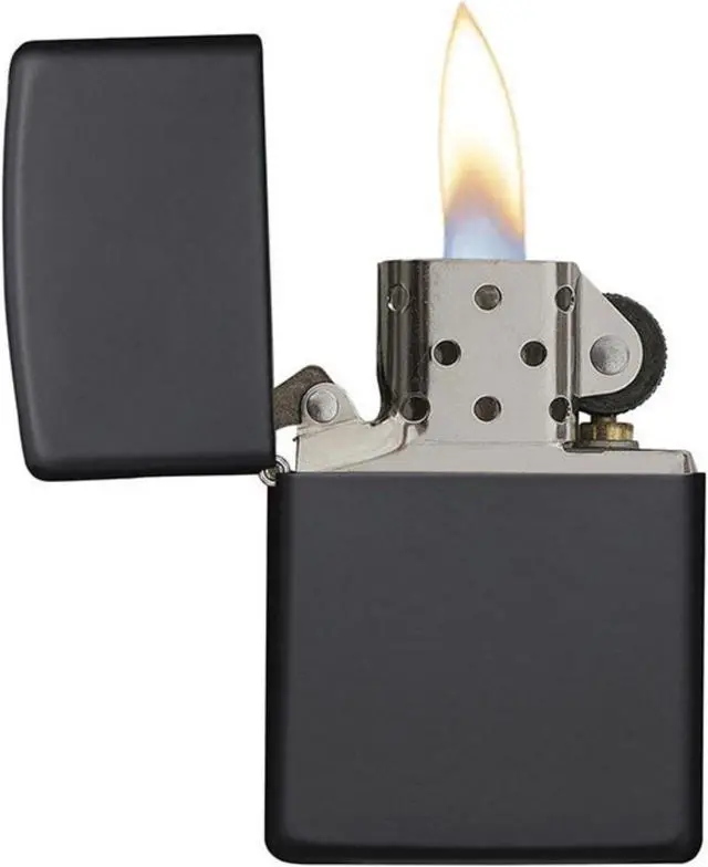 Alt view image 13 of 14 - Zippo Classic Matte Black Lighter