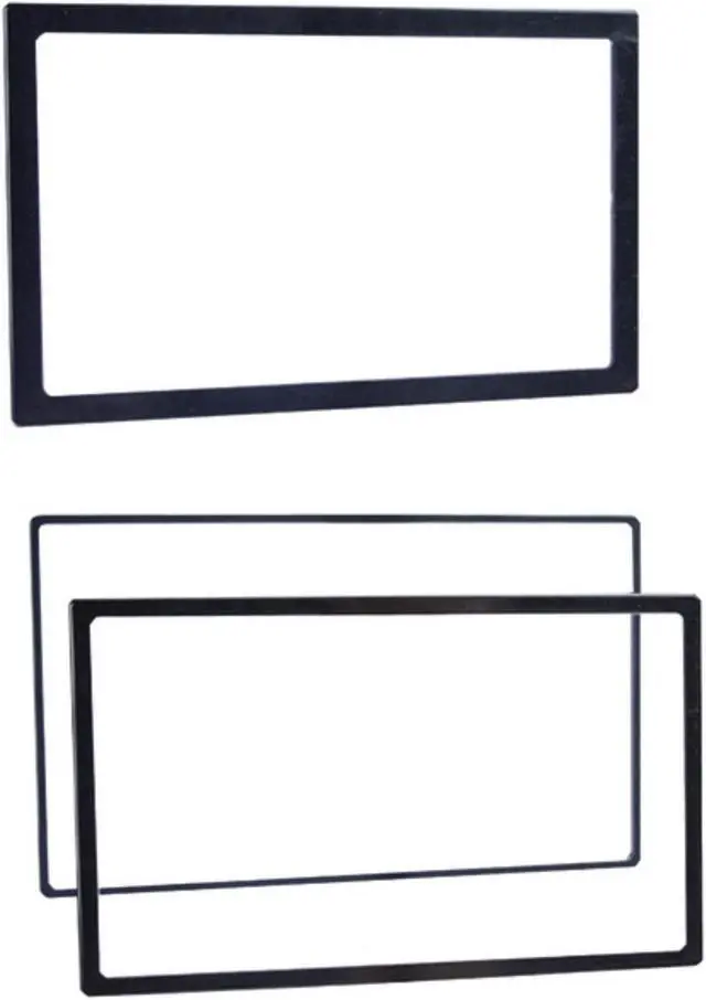 Alt view image 4 of 6 - UNIV 2DIN TRIM RINGS