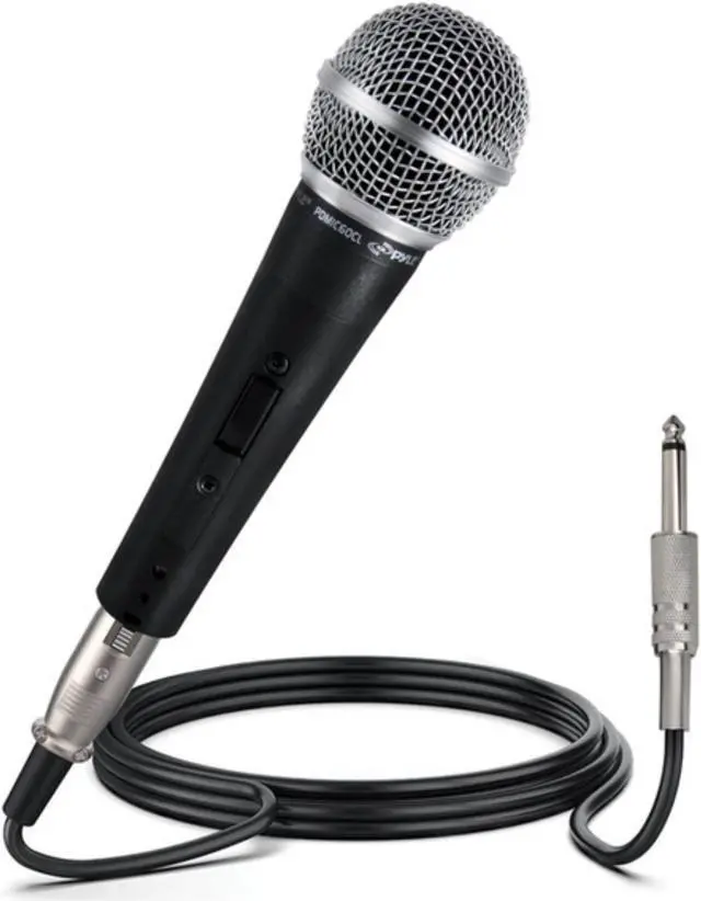 Alt view image 2 of 2 - Pyle PDMIC59 Professional Handheld Unidirectional Dynamic Microphone