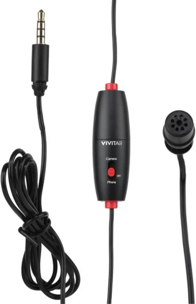 Alt view image 12 of 19 - Vivitar Mini Lavalier Streaming Microphone