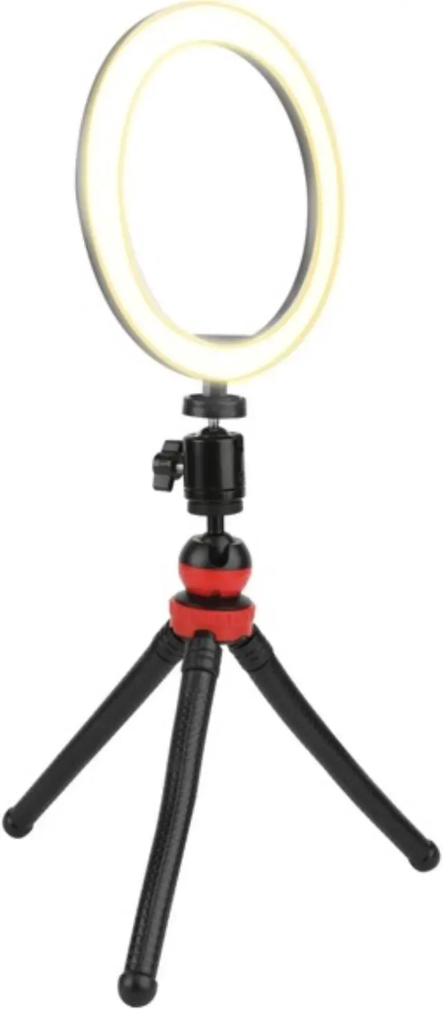 Alt view image 13 of 14 - Vivitar ROUND LED LIGHT 10"