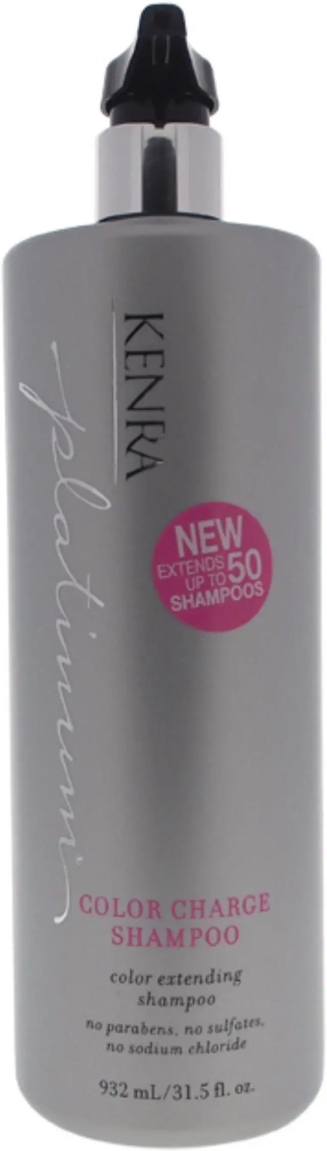 Alt view image 3 of 4 - kenra platinum color charge shampoo, 31.5ounce