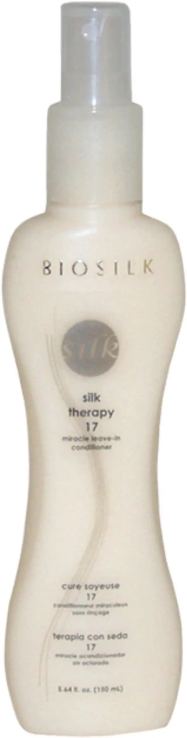 Alt view image 4 of 5 - BioSilk Silk Therapy, 17 Miracle Leave -In conditioner, 5.64 Fluid Ounce