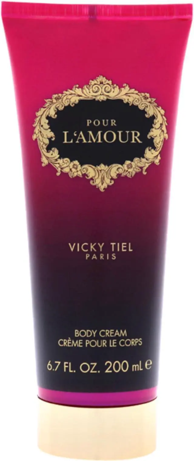 Alt view image 2 of 3 - Pour LAmour by Vicky Tiel for Women - 6.7 oz Body Cream