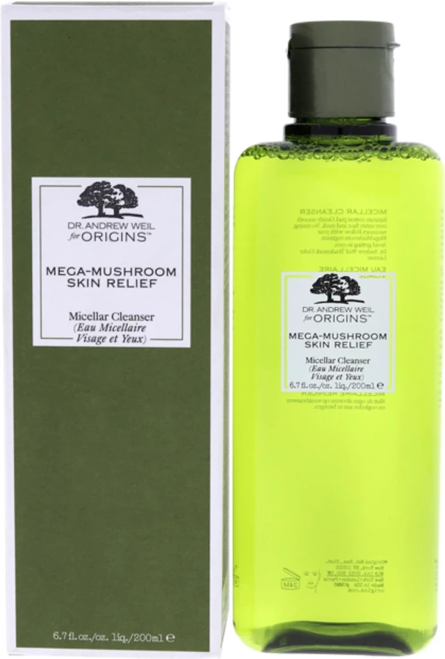 Alt view image 5 of 12 - Mega-Mushroom Skin Relief Micellar Cleanser By Origins For Unisex - 6.7 Oz Cleanser