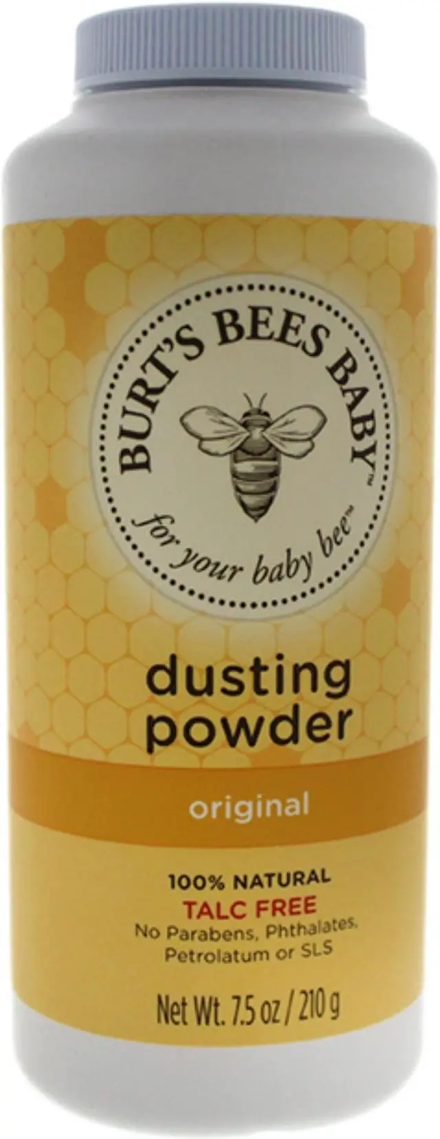 Main image of Baby Bee Dusting Powder Original by Burts Bees for Kids - 7.5 oz Powder