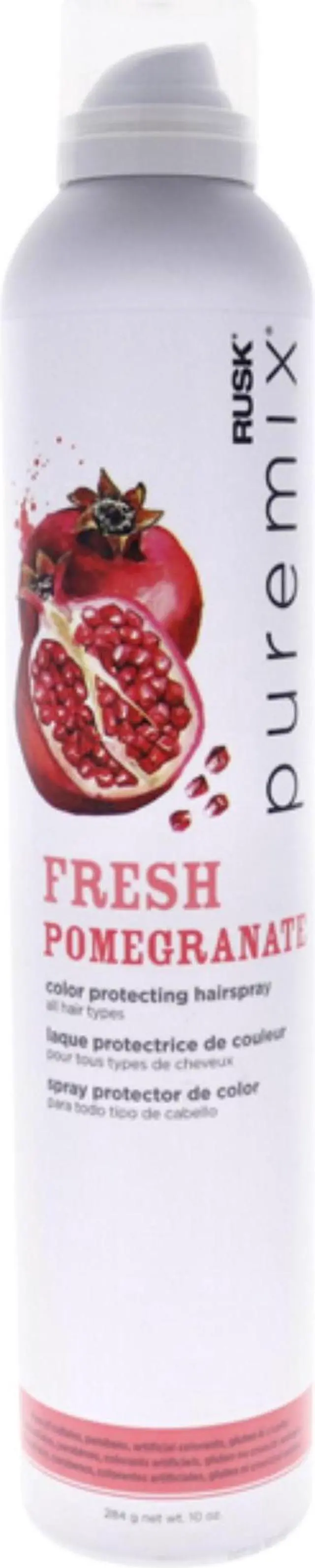 Main image of Puremix Fresh Pomegranate Color Protecting Hairspray by Rusk for Unisex - 10 oz Hair Spray