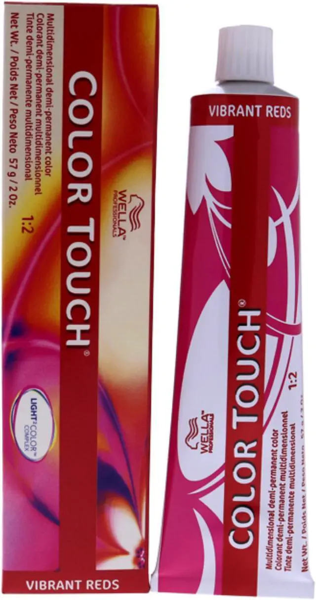 Alt view image 3 of 3 - Wella Color Touch 5/4 Light brown/Red 2oz