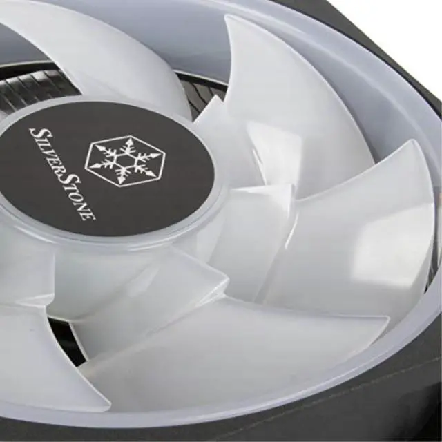 Alt view image 6 of 14 - ATX Case/ ARGB Lighting/ 200mmx2+120mm Black Fan x1/Type Cx1+U3x2+CITA Audio x1/3.5"x2+2.5"x6 / TG Side Panel /Silver AL Bezel+ Black Body