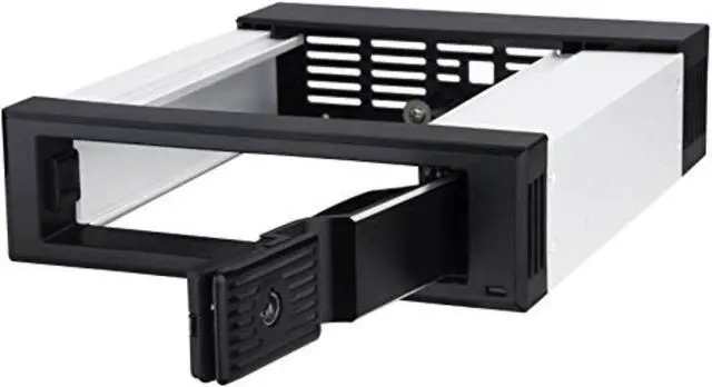 Alt view image 2 of 14 - 1x 5.25" device bay to 1x3.5" SAS12Gb/SATA 6Gb trayless hot-swap Cage