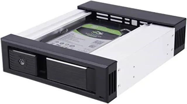 Alt view image 3 of 14 - 1x 5.25" device bay to 1x3.5" SAS12Gb/SATA 6Gb trayless hot-swap Cage