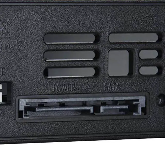 Alt view image 6 of 14 - 1x 5.25" device bay to 1x3.5" SAS12Gb/SATA 6Gb trayless hot-swap Cage